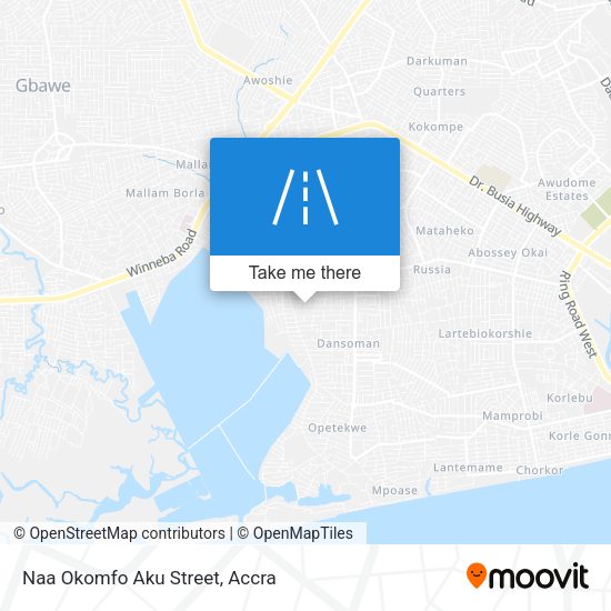Naa Okomfo Aku Street map