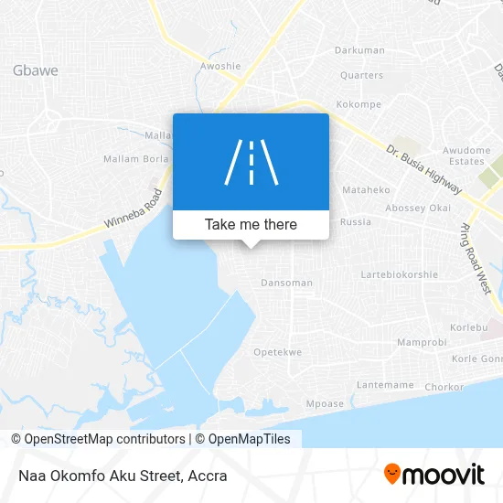 Naa Okomfo Aku Street map