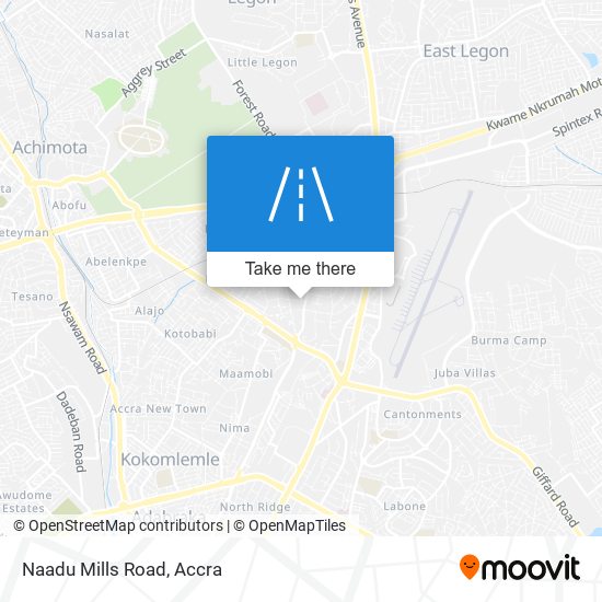 Naadu Mills Road map