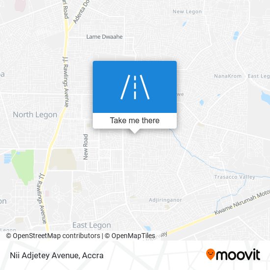 Nii Adjetey Avenue map