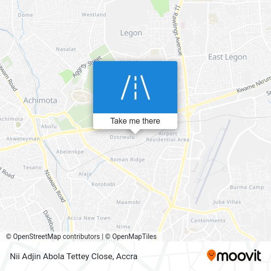 Nii Adjin Abola Tettey Close map