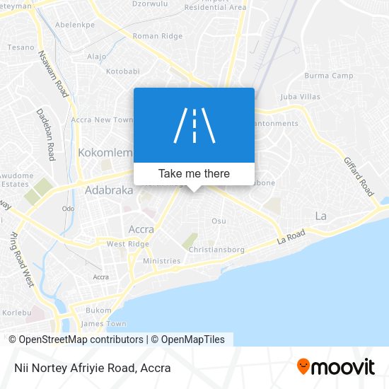 Nii Nortey Afriyie Road map