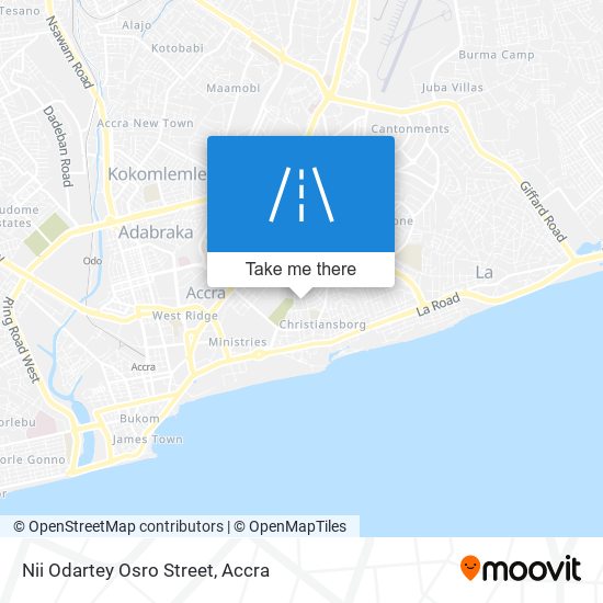 Nii Odartey Osro Street map