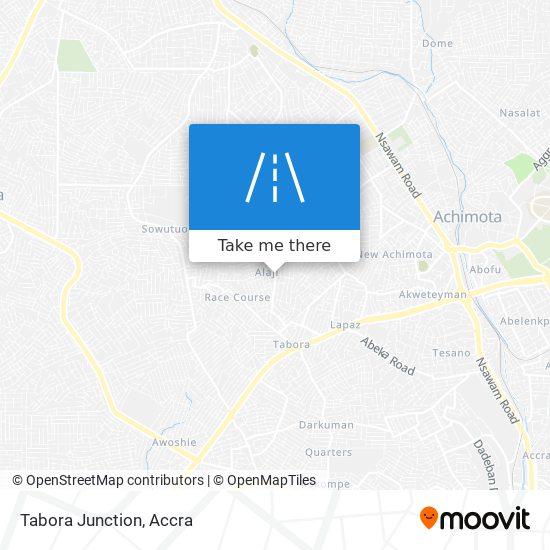 Tabora Junction map