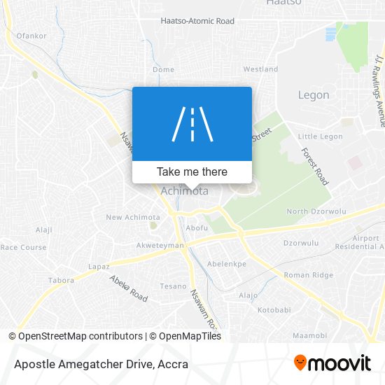 Apostle Amegatcher Drive map