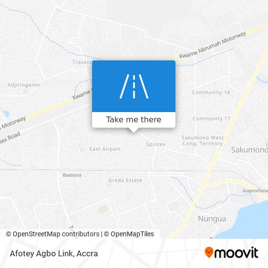 Afotey Agbo Link map