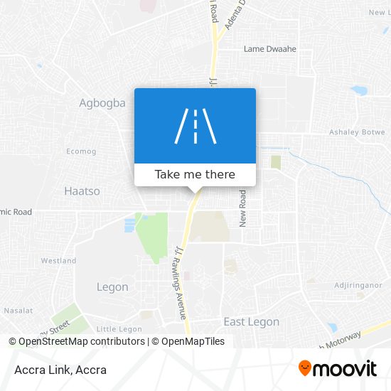 Accra Link map