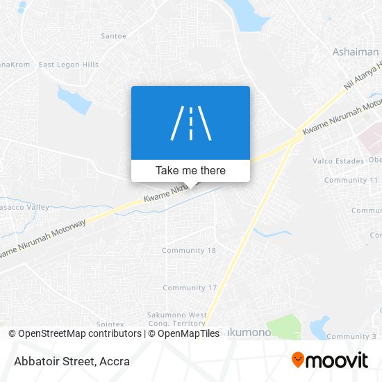 Abbatoir Street map