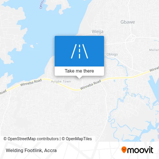 Welding Footlink map