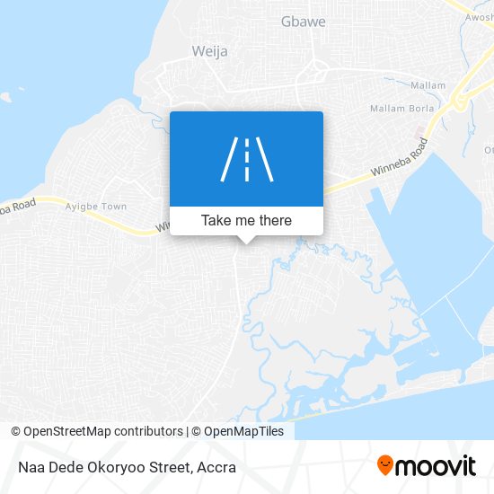 Naa Dede Okoryoo Street map