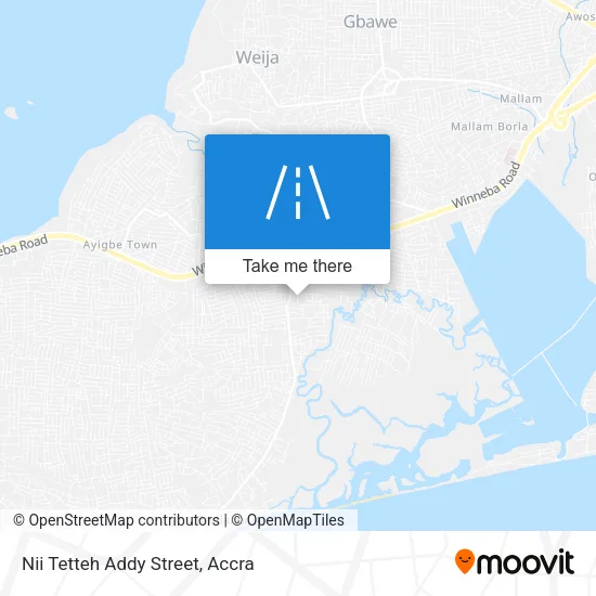 Nii Tetteh Addy Street map