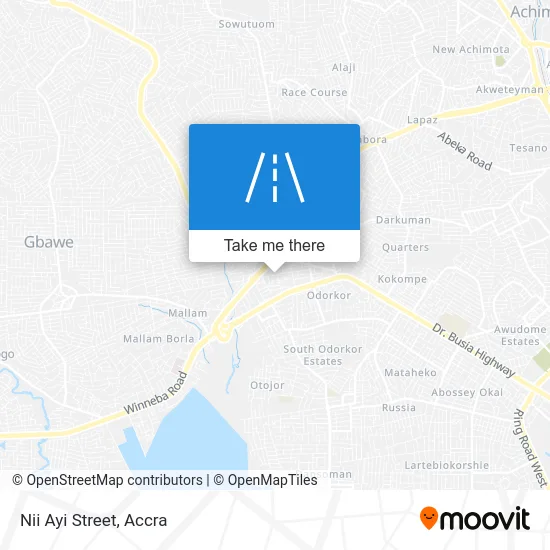 Nii Ayi Street map