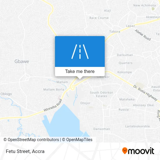 Fetu Street map