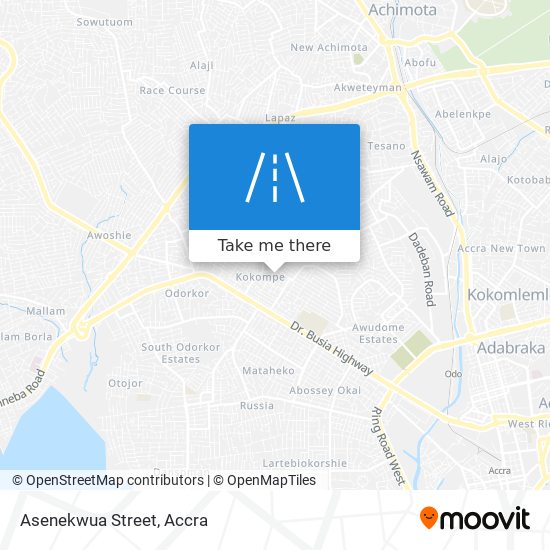 Asenekwua Street map