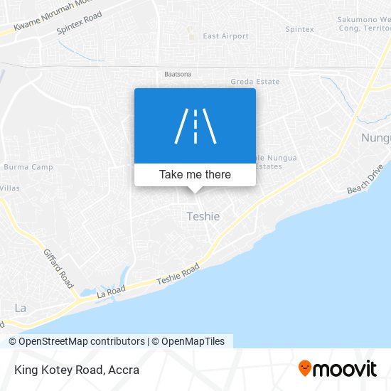 King Kotey Road map