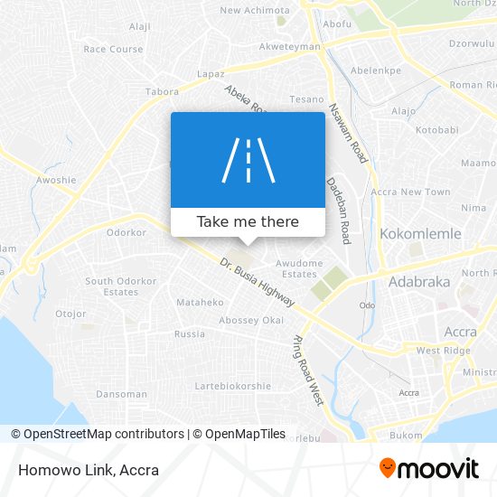 Homowo Link map