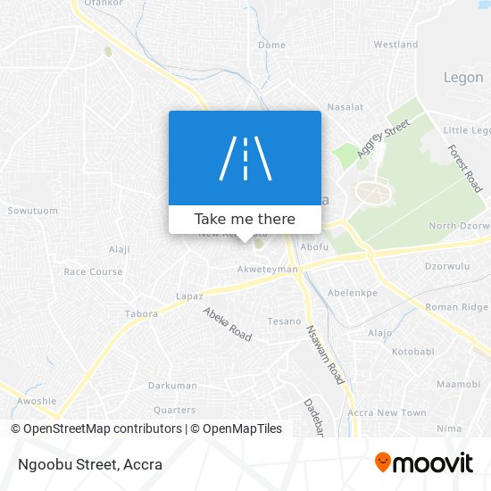Ngoobu Street map