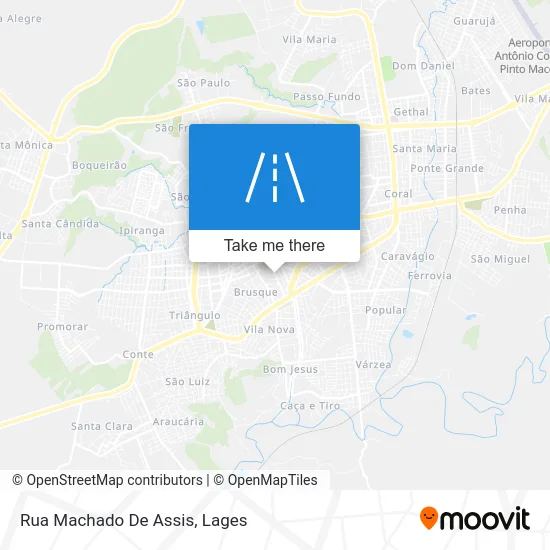 Rua Machado De Assis map