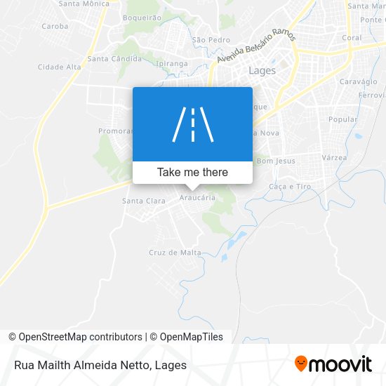 Rua Mailth Almeida Netto map