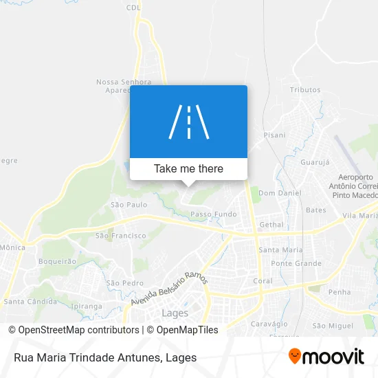 Rua Maria Trindade Antunes map