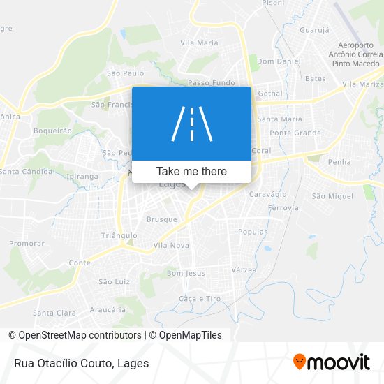 Rua Otacílio Couto map