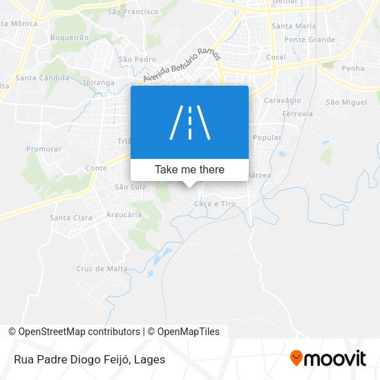 Rua Padre Diogo Feijó map