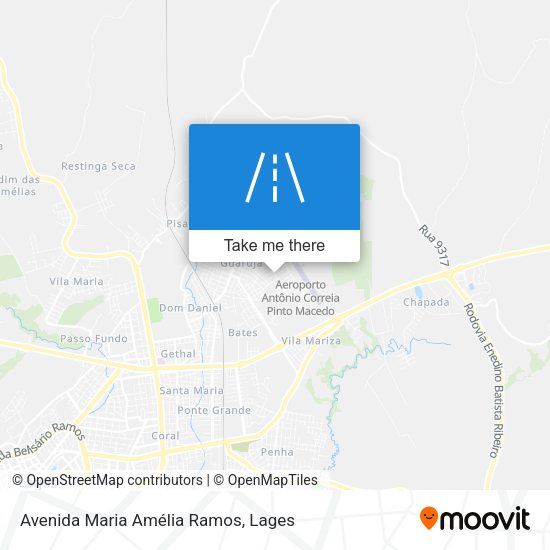 Avenida Maria Amélia Ramos map