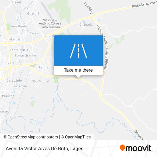 Avenida Victor Alves De Brito map