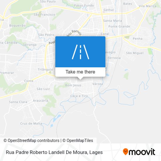 Rua Padre Roberto Landell De Moura map