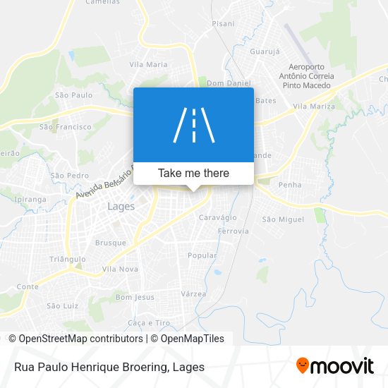 Rua Paulo Henrique Broering map