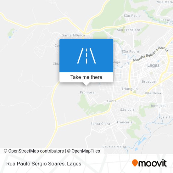 Rua Paulo Sérgio Soares map