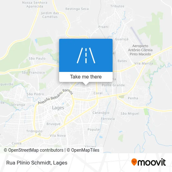 Rua Plínio Schmidt map