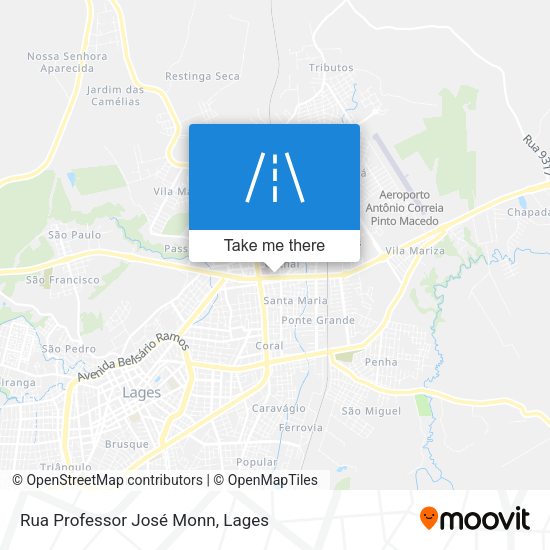Rua Professor José Monn map