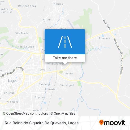 Rua Reinaldo Siqueira De Quevedo map