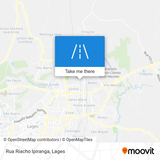 Rua Riacho Ipiranga map