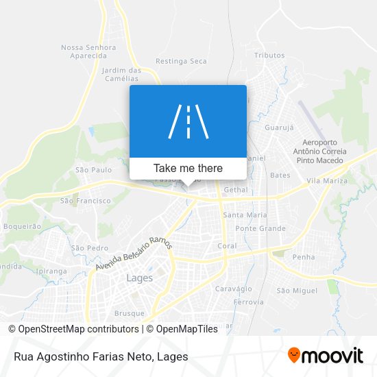 Rua Agostinho Farias Neto map