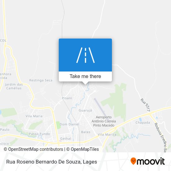 Rua Roseno Bernardo De Souza map