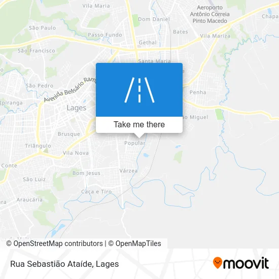 Rua Sebastião Ataíde map