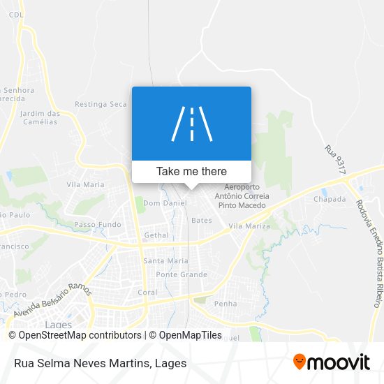 Rua Selma Neves Martins map