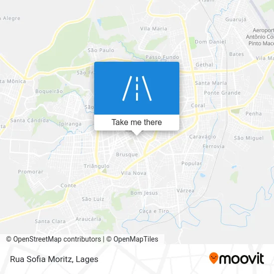Rua Sofia Moritz map
