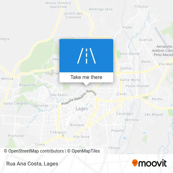 Rua Ana Costa map