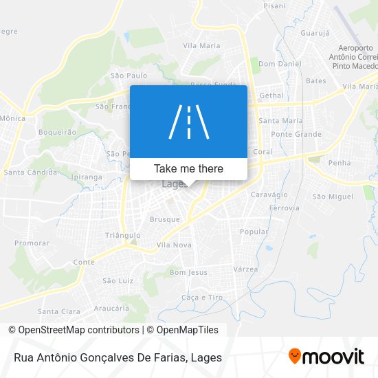 Rua Antônio Gonçalves De Farias map