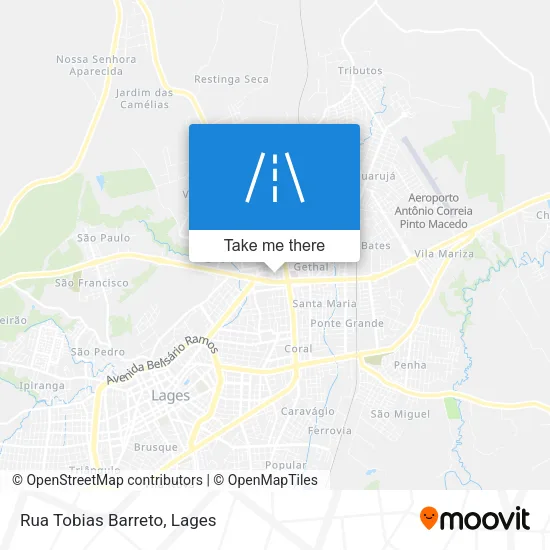 Rua Tobias Barreto map