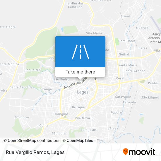 Rua Vergílio Ramos map