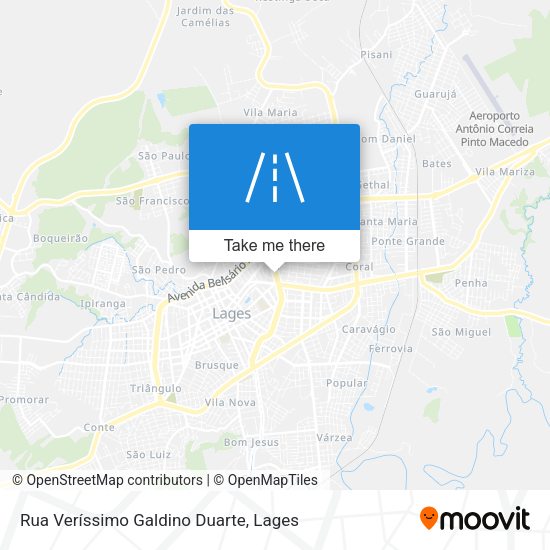 Rua Veríssimo Galdino Duarte map