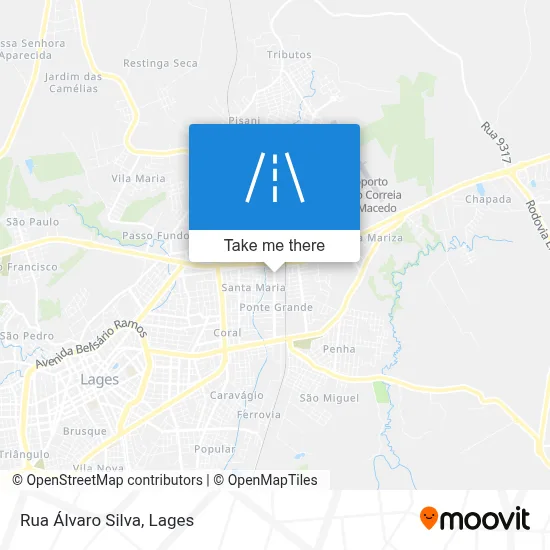 Rua Álvaro Silva map