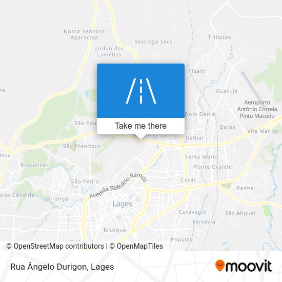 Rua Ângelo Durigon map