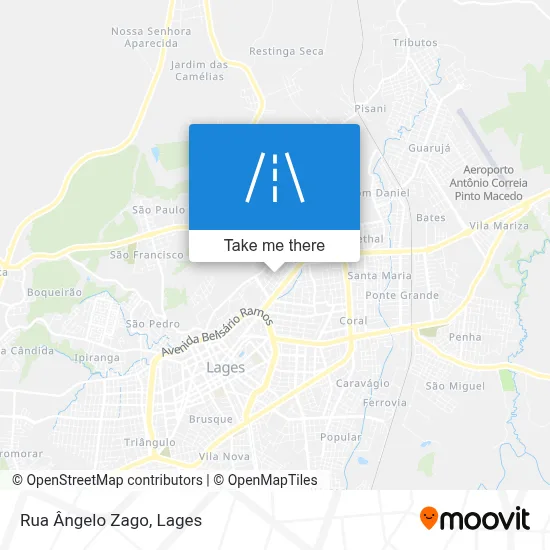 Rua Ângelo Zago map
