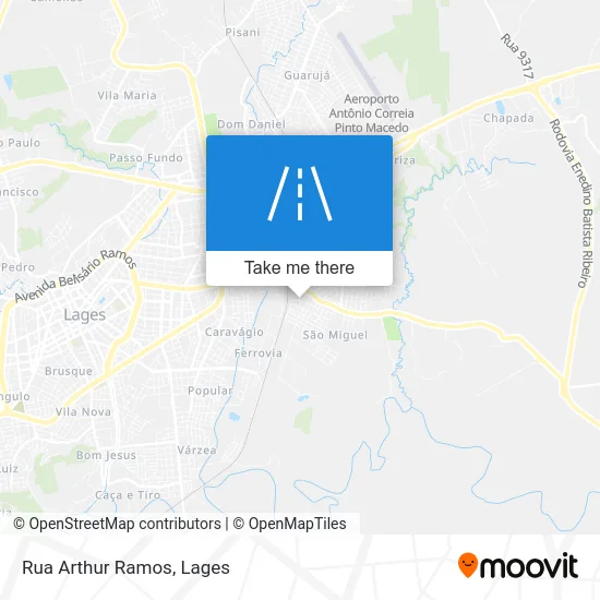 Rua Arthur Ramos map