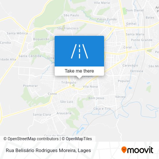 Rua Belisário Rodrigues Moreira map